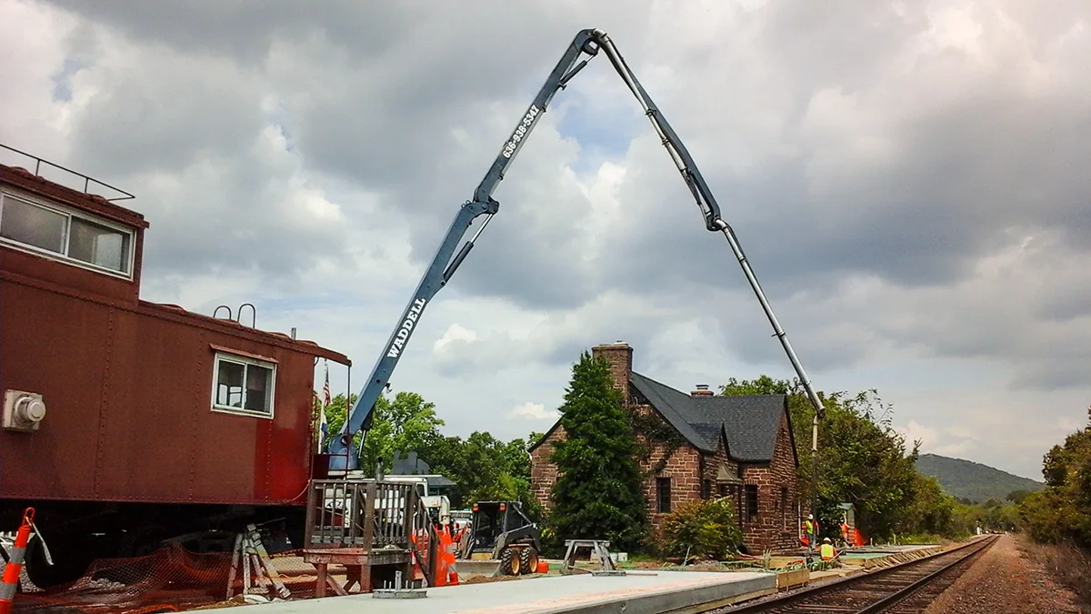 Historical Arcadia Station Platform