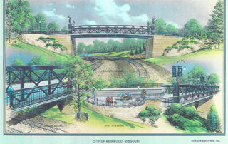 Clay Avenue Bridge, Kirkwood Missouri