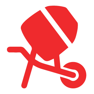 Concrete mixer icon